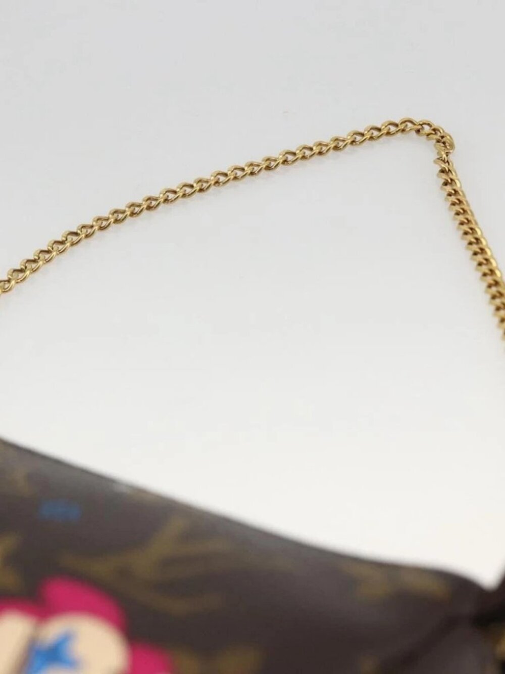 LOUIS VUITTON Monogram Vivienne Mini Pochette Accessoires M81637 Auth 167034SM - Picture 8 of 14